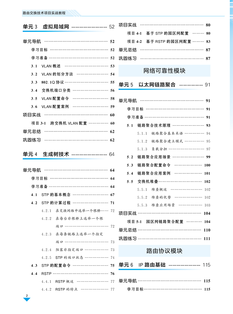 路由交换技术项目实战教程-钟祥睿-上海交通大学出版社-目录样章2.jpg